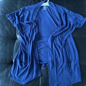 Route 66 Royal Blue Lightweight Open Front Camisole